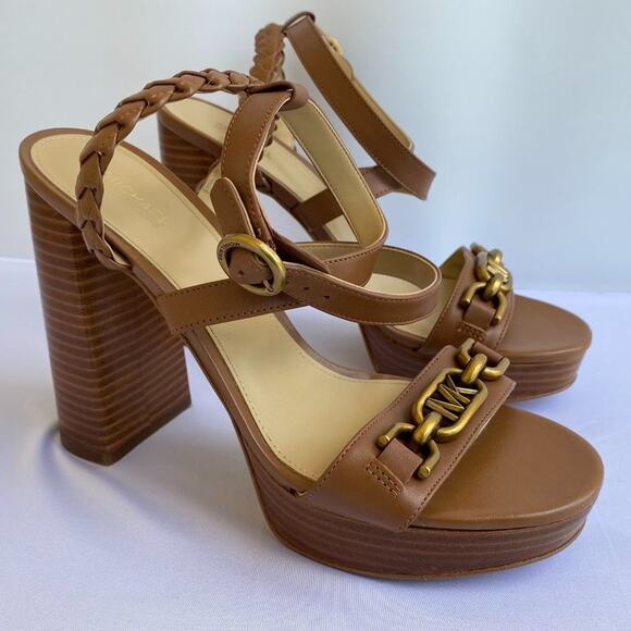 Michael Kors 9M Platform Sandals Kailey - Picture 1 of 5